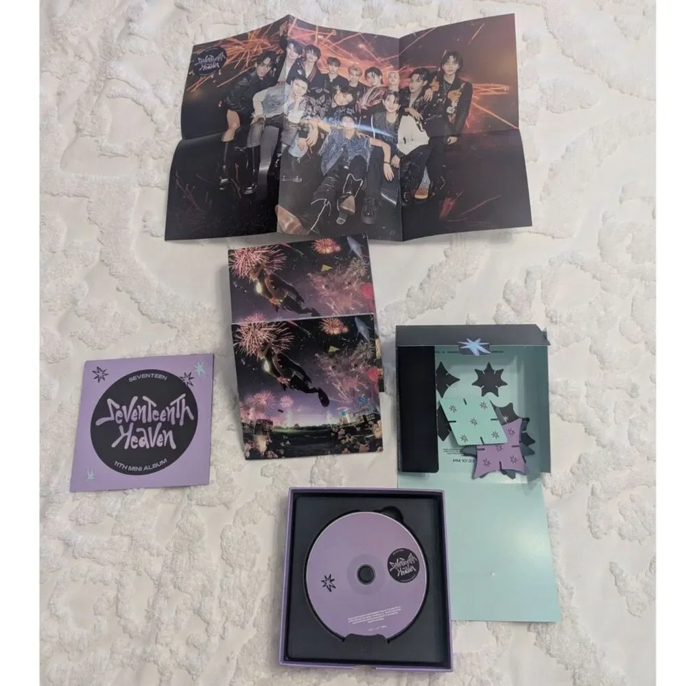 Seventeen Seventeenth Heaven 11th Mini Album Set K-POP CD Poster Booklet Sticker - Picture 5 of 10